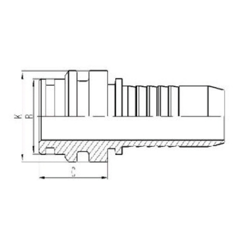 SAE標準插裝式礦用接頭